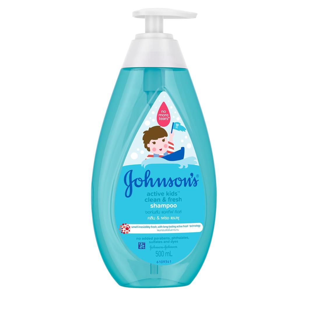 johnson baby active kid shampoo